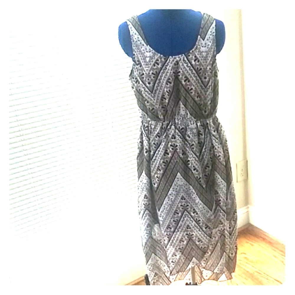 Speed Control New York,Printed Neutral Color Dress